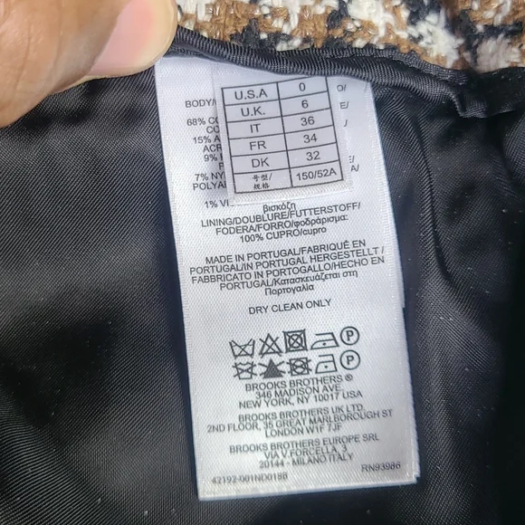 Ladies Brooks Brothers Skirt Suit - Picture 5 of 13